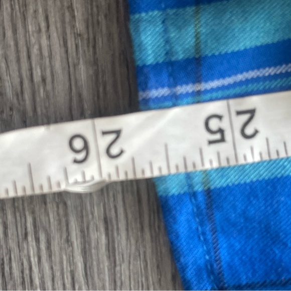 Bundle of 3 Talbots Blue Plaid Button-up Long Sleeve Cotton Shirts Women Petite - Picture 6 of 16